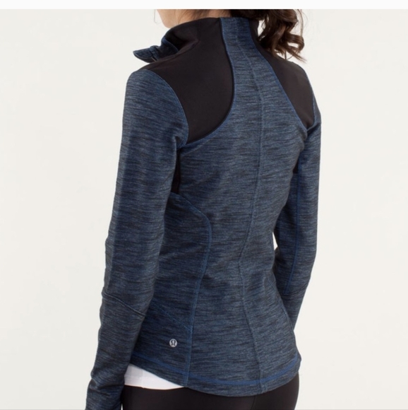 LULULEMON Forme Jacket Denim Style Blue - Picture 5 of 7